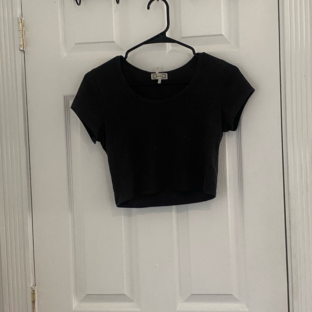 Grey Crop Top - Picture 2 of 2